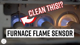 DIY How to clean a furnace flame sensor - Watch guard mode HVAC