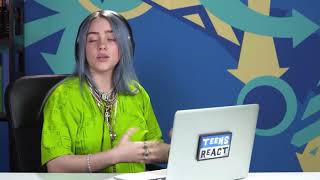 billie eilish on “fake depression”