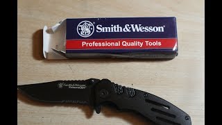 Smith & Wesson Extreme Ops SWA24S 7.1in S S  Folding Knife
