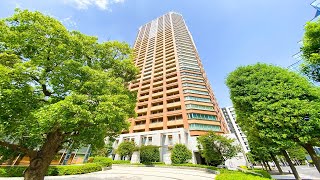 【高級マンション】川や木など自然が多くある街。千代田区を代表するタワーマンション。「プラウドタワー千代田富士見」