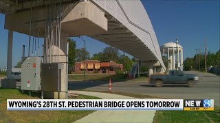 Wyoming pedestrian bridge looks to improve traffic safety
