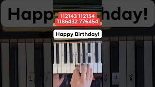 Happy Birthday (Easy Piano Tutorial)