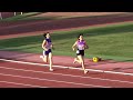 2015年度　第1回尼崎中長距離記録会　女子800ｍ1組