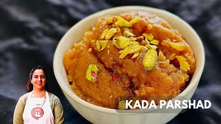 How To Make Kada Prasad At Home | Tasty Atta Halwa recipe | आटे से बनायें स्वादिष्ट हलवा