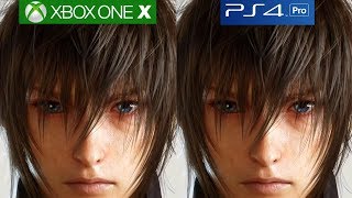 Final Fantasy 15 Xbox One X vs PS4 Pro Comparison - A Rather Disappointing Xbox One X Version