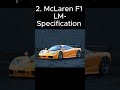 These are the MOST EXPENSIVE McLarens of ALL TIME