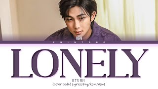 RM – Lonely Lyrics (Color Coded Lyrics Eng/Rom/Han/가사)