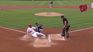 MIL@WSH: Rendon opens the scoring with an RBI single