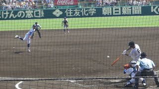 愛工大名電 伊藤基佑 タイムリー(明豊戦/第104回全国高等学校野球選手権大会)