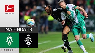 Werder Bremen - Borussia M'gladbach 5-1 | Highlights | Matchday 8 – Bundesliga 2022/23