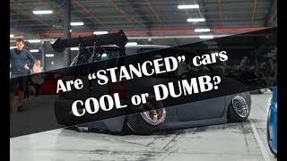 Stanced car crashes predictably Is \