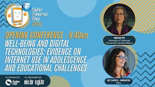 [SID 2022] Opening conference: Wll-being and digital technologies (English Audio)