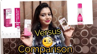 Livon Shake \u0026 Spray Serum V/s. Livon Serum | Comparision | Must Watch |Pink's House