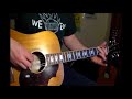 silver train rolling stones acoustic lesson