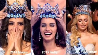 2015-2021/22 Miss World Winner Crowning Moment