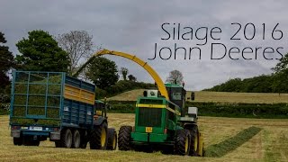 Silage 2016 John Deeres - Nigel Keown