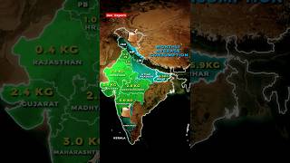 Monthly Average Consumption of Indian State #facts #state #shorts