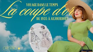 Couture vintage : venez coudre avec moi une robe des années 60 - Happy as a bee \u0026 la coupe d'or