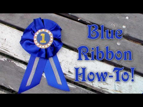 How to Make an Award Ribbon How to Make an Award Ribbon