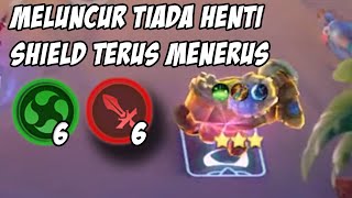 MELUNCUURRR !?! GROCK ELEMENTALIS SUNDUL MENYUNDUL TIADA HENTI || Magic chess mobile legend