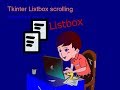 Tkinter & Scrollbars (effbot)