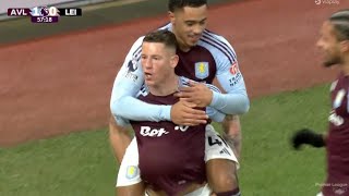 Ross Barkley Goal - Aston Villa vs Leicester City (2-1), All Goals Results And Extended highlights.