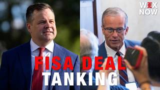 Thune warns Democrats against tanking FISA deal over Pulte: ‘Really risky’