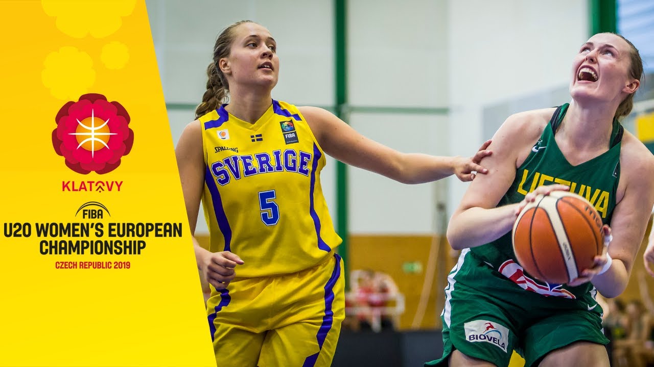 Sweden V Lithuania - Full Game - FIBA U20 Women's European Championship ...