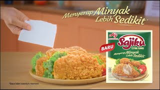 BARU! Sajiku® Tepung Bumbu Menyerap Minyak Lebih Sedikit