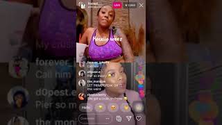 KiannaJay and Dez argue on live || kiannaJay wants to fight ?