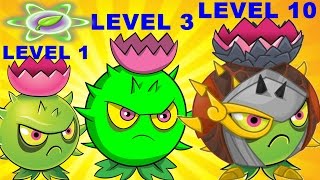 Homing Thistle Pvz2 Level 1-3-10 Max Level in Plants vs. Zombies 2: Gameplay 2017
