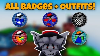 How to get ALL OUTFITS and BADGES in KAPI'S ROCK AND ROLL || Roblox