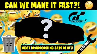 What is the Most DISAPPOINTING Car in GT7...