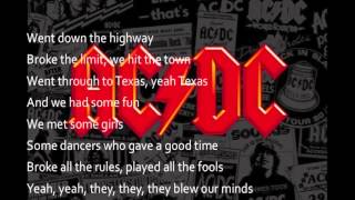 ACDC   Thunderstruck Official Lyric (letra)