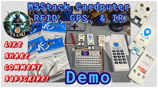 Flipper Zero alternative??? M5Stack’s IR Reflector, GPS, & RFID mods on Cardputer w/ Bruce v1.6.1