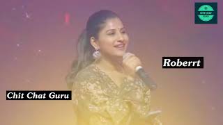 Singer Mangli Performance At Roberrt Pre Release Event | Challenging Star Darshan, Vinod Prabhakar