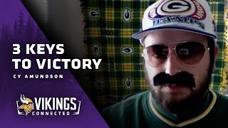 Cy Amundson's 3 Keys To Victory For The Minnesota Vikings Against The Green Bay Packers