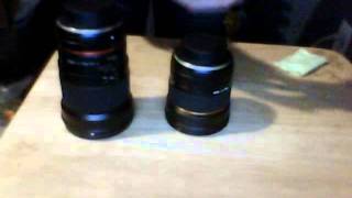 My new lenses for my Panasonic GH2