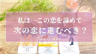 辛口あり⚠️ハッキリお伝えします‼️【恋愛💕】私は、この恋を諦めて、次の恋に進むべき？それとも信じ続けてもいい？【タロット🌟オラクルカード】片思い・復縁・音信不通・複雑恋愛・あの人の気持ち・未来