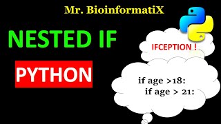Nested If in Python | Python for beginners