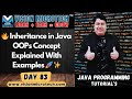 🔥 Inheritance in Java | OOPs Concept Explained With Examples 🚀 ✨