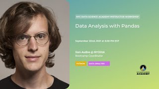 Learn Data Analysis with Pandas