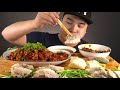 원할머니 보쌈족발의 의성마늘떡맵쌈 ~ 리얼사운드 asmr social eating mukbang eating show