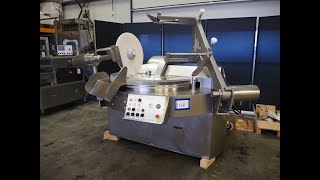 654-138: Kilia cutter with lifter for 200 liter meat bins and ejector