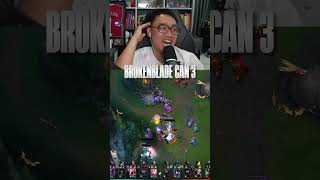 Brokenblade cân 3 #shorts  #leagueoflegends #lu