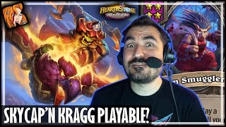THE GAME THAT SOLD ME ON SKYCAP’N KRAGG! - Hearthstone Battlegrounds Duos