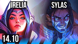 IRELIA vs SYLAS (MID) | Godlike, Rank 10 Irelia | BR Challenger | 14.10