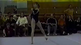 Marina Proskurina (Kharkov) Floor Qualifications 2001 Ukrainian March Nationals