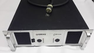 PROBANDO EL AMPLIFICADOR 16000 DE QMAQ