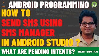 Send SMS with SMSManager in Android Studio | How to Send Text Message in Android Studio? | Send SMS